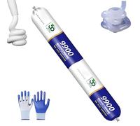 9900 Mastic d'étanchéité imperméable, solution permanente pour les fissures de toit et de mur, mastic d'étanchéité en silicone, mastics extérieurs imperméables à l'eau (transparent,1Pc)