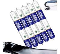 9900 Sealant Waterproof, 9900 Silicone Sealant, High Temperature, Tear Stretch, Stronger Adhesion, Silicon Waterproof Sealants for Roof & Wall Cracks (Black,5Pcs)