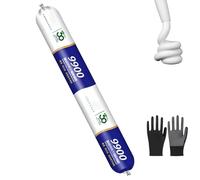 9900 Sealant Waterproof, Outdoor Waterproof Silicon/Silicone Sealant Heat Resistant, Silicon Waterproofs Sealants, Permanent Solution for Roof & Wall Cracks, Tear and Stretch Resistance (Clear-1pcs)