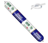 9900 Sealant Waterproof, Silicon Waterproof Sealant, Permanent Solution for Roof & Wall Cracks, Outdoor Water Proof Exterior Sealants Heat Resistant, Tear and Stretch Resistance (Transparent*1)