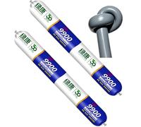 9900 Sealant Waterproof, Silicone Mastic Résistant À La Chaleur Flexible Étanche Colle Pour Toit Et Mur Fissure Réparation Fuite Étanchéité Amélioration De L'habitat (Gris,2PCS)