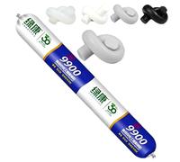 9900 Sealant Waterproof, Super Scellant Imperméable 3.0, Mastic Silicone Imperméable pour Extérieur, Résistant à la Chaleur, aux Déchirures et à l'étirement (Gris,1Pcs)