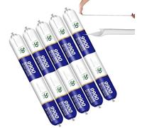 9900 Sealant Waterproof, Waterproof Caulk & Seal Silicone Sealant, Tear Stretch, Permanent Solution for Roof and Wall Cracks (Clear,5Pcs)