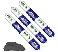 9900 Waterproof Sealant, Silicone Sealant Waterproof 9900, Solution for Roof & Wall Cracks, Heat Resistant, Tear and Stretch Resistance for Outdoor and Indoor (Black,3PCS)