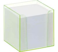 Bloc cube avec boîtier 'Luxbox' vert, équipé