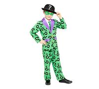 (9907657) Child Boys The Riddler Costume (8-10 Yrs)