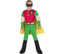 (9908376) Child Boys Robin Muscle Chest Costume (3-4yr)