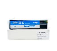 991 991X Cartouche à Jet d'encre Compatible pour HP991X, Compatible pour HP Pro MFP 772dn 779dn 755dn Imprimante(C 1PCS)