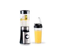 Batteur Trebs Mixeur smoothie to go / Comfortjuicerr avec carafe et gobelet 99242 RVS-Noir