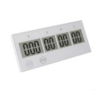 999 jours pour compte à rebours - Grand écran tactile - Minuteur numérique ABS - 999 jours - Mode compte à rebours - Minuteur d'examen - Fonction de verrouillage tactile - Minuteur de cuisine - 999