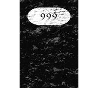 999: | notebook | collage ruled | school | 100 pages | 6x9 inches