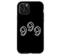 999 Numéro Triple 9 Coque pour iPhone 11 Pro