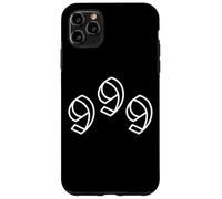 999 Numéro Triple 9 Coque pour iPhone 11 Pro Max