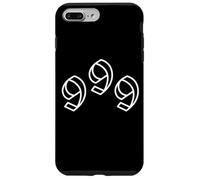 999 Numéro Triple 9 Coque pour iPhone 7 Plus/8 Plus