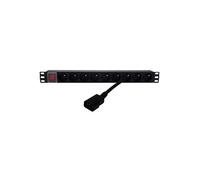 [9A/RE-9/C14] MCL SAMAR Multiprise POWER BAR pour Rack 9 Prises + Inter