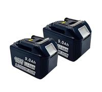 9Ah, Compatible For Makita, Batterie De Remplacement De Batterie Lithium-ion 18V, Outils Électriques BL1830 BL1860 BL1890 LXT400(2pcs 9.0Ah)