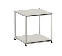9bbhfJw4R Table Basse de Ferme Table d'appoint de canapé modulaire, Table Rangement épissée arbitrairement(Blanc,Petit)