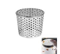 9CM Crapaudine de Gouttière en Acier Inoxydable Filtre Gouttiere Protection Gouttiere Anti Feuille Protections De Gouttière Protege Gouttiere Empêcher Serpents Rats Oiseaux D'entrer Dans la Maison