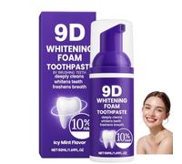 9D Dentifrice Blanchissant Violet, Correcteur Dentifrices White Dentifrice Violet, Dentifrice Blanchissant, Purple Teeth Whitening, Dent Blanchiment Corrector Toothpaste, Enlève les Taches Dentaires