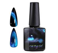 9d Kitten Eye Gel Nail Polish | cat eyes Gel Nail Polish | cat eyes Gel Polish | 8ml Colorful Kitten Eye Magnetic Nail Polish Set | Easy to Use Kitten Eye Gel Nail Polish Magnet Kit for Women Girls