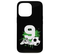 9e Anniversaire garçon 9 Ans Footballeur Anniversaire de Coque pour iPhone 13 Pro
