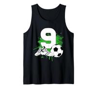 9e Anniversaire garçon 9 Ans Footballeur Anniversaire de Débardeur