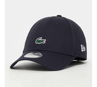 9FORTY Lacoste x New Era Plain Cotton Cap bleu ONE SIZE
