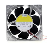 9GL1224J102 1.0A 24V, aluminum frame inverter fan for 120x120x38mm