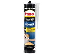 [9H PXP37] Pattex colle de montage Power pour intérieur & extérieur 370 g blanc