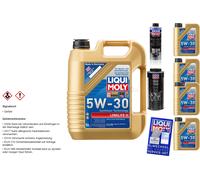 9L Liqui Moly LONGLIFE III 5W-30 Huile Moteur Pro-Line Motorspülung MotorProtect