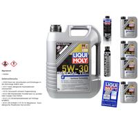 9L Liqui Moly Special Tec F 5W-30 Huile Moteur Cera Pro-Line Motorspülung
