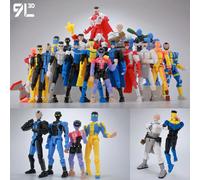 9L3D équipe de super-héros Invincible Boy Heroes figurine Lucky13 Dummy13 multicolore T13 jouets à collectionner multi-articulés Titan13 Mark Invincible BY