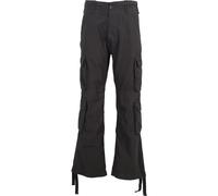 9N1M SENSE Pantalon cargo noir, Taille 35-36