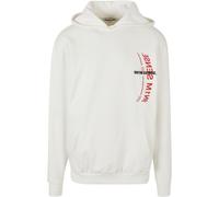 9N1M SENSE Sweat-shirt rouge sang / noir / blanc cassé, Taille L