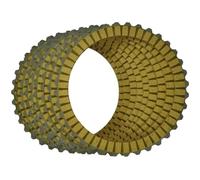 9pc Motorcycle Clutch Disc Plates Compatible with GL1200 1986-1987 Models