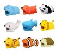9pcs Cable Bite For Iphone Cable cord Animal Phone Accessory Protects Cute G