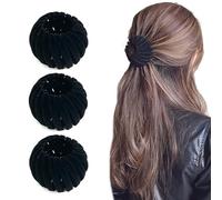 9PCS Hair Nest for Women, Hair Nest for Bun, Velvet Hair Nest, Adjustable Birds Nest Hair Clips for Thin Hair, Bird Nest Magic Hair Clip With Hair Bun Clips, Hair Accessories for Women