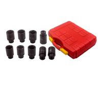 9PCS ÉCROUS D'ESSIEU IMPACT 1/2" DRIVE DEEP 29-38MM ÉCROUS D'ESSIEU IMPACT