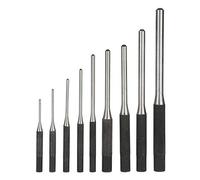 9PCS Mechanics Punch, Roll Pin Punch Set avec Pochette de Rangement, Center Punch Durable Steel Roll Pin Punch Set Mechanics Professional Tool Kit, outil de marquage