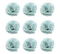 9pcs Pinces à Cheveux Rose Artificielle, élégante Pince à Fleurs, Latéral Clip à Fleurs, Pinces à Cheveux Grandes Fleurs, Flower Hair Clip pour Mariage, Plage, Sortie, Festival, Soirée Musicale, #10