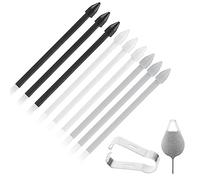 9pcs Pointes de Stylet pour Samsung Galaxy S23 Ultra avec Clip et Broche, Pointes de Recharge Stylet Recharges de Stylet en Fibre de Carbone Pointe de Stylet en Fibre pour Stylet