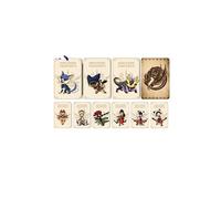 9PCS Standard Amiibo Carte pour Monster Hunter Rise Compatible avec Nintendo Switch, Version Q