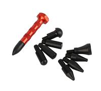 9pcs Stylo de Suppression de la Grêle, Keenso Kit de Retrait de Grêle de La Voiture Tap Down Pen Paintless Dent Réparation Outil de Retrait de Grêle avec 9 Têtes