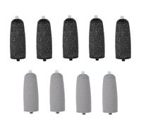 9pcs Têtes de Rechange pour Outil Pédicure, 4 à Sable Fin et 5 à Sable Grossier Ponceuse Électrique pour les Pieds de Rechange Compatible avec Flawless Pedi Haootadiy ZABOUL Nuve