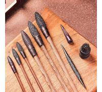 9pcs Texture Tool Sets for Clay Art,Clay Texture Roller,with ErgonomicHandles,with Storage Box,for Pottery,Ceramics, Sculpting Tools,Paint Sticks,DIY Crafts