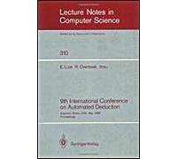 9th International Conference On Automated Deduction