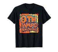 9th Ward Graffiti Art Nouvelle-Orléans Louisiane T-Shirt