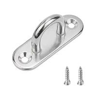 9Tong Matériel Marin Pad Yeux Vis Heavy Duty Plaque d’Oeil Acier Inoxydable Bateau Crochet de Plaques d’Oeil SUS316