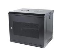 9U Armoire serveur murale avec porte verrouillable Noir
