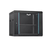 VEVOR 9U Boîtier mural pour serveur réseau avec serrure de porte de 39,4 cm de profondeur 60x45x50cm